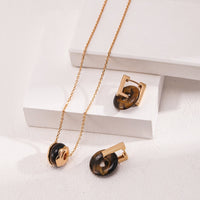 Tigers Eye Necklace, Tigers Eye Pendant | EWOOXY