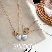 Love Heart Necklace, Cute Hearts | EWOOXY