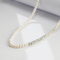Pearl Choker Necklace, Pearl Necklace Set | EWOOXY