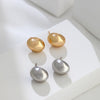 Stud Earrings in Sterling Silver, Office Wear Earrings, Fashion Style | EWOOXY