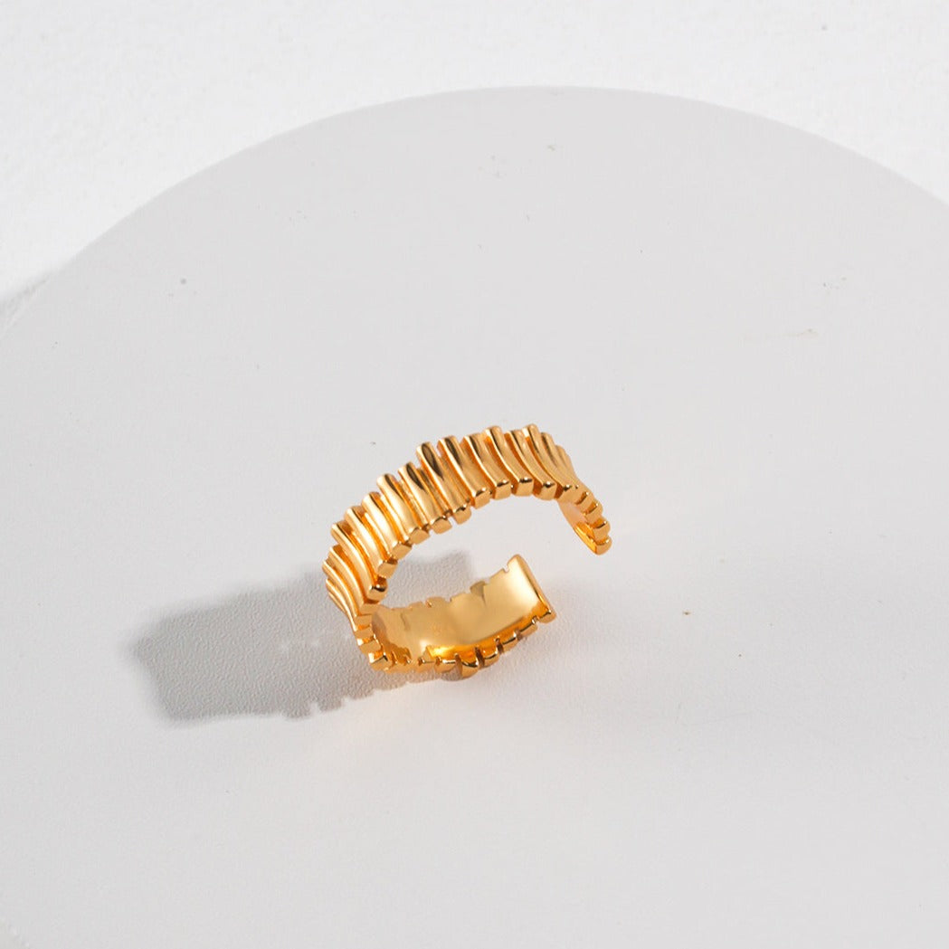 Xenon Collection: Sterling Silver Simple Ring 01