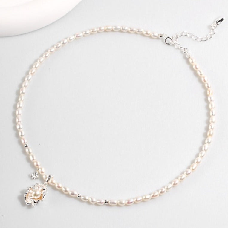 Silver Pearl Bracelet, Pearl Bracelet Women, Sterling Silver Bracelet | EWOOXY