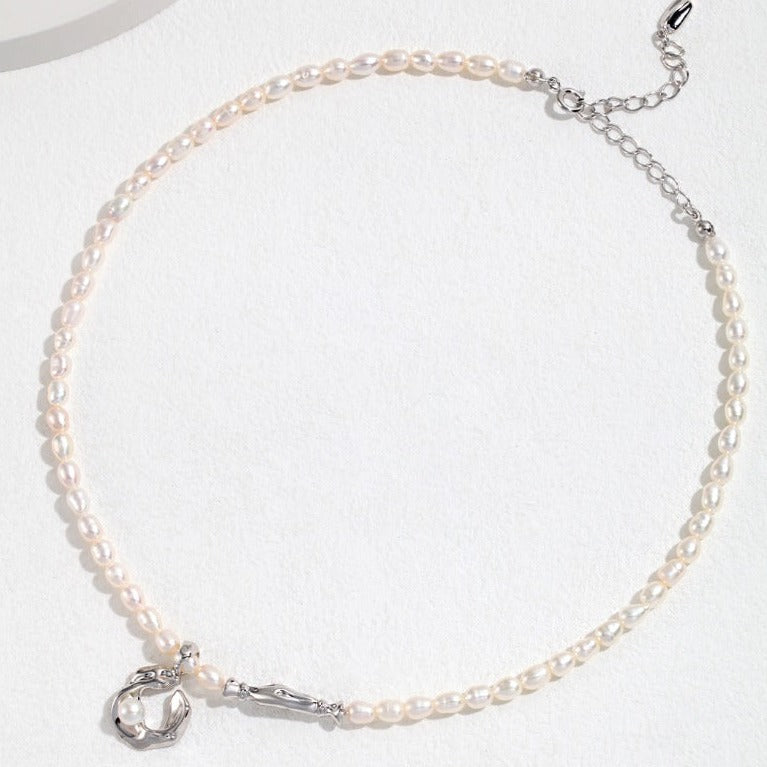 Pearl Bracelet, Pearl Bracelet Women, Silver Pearl Bracelet | EWOOXY